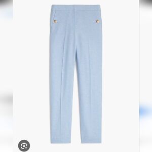 J. Crew Women's Linen-blend sailor pant